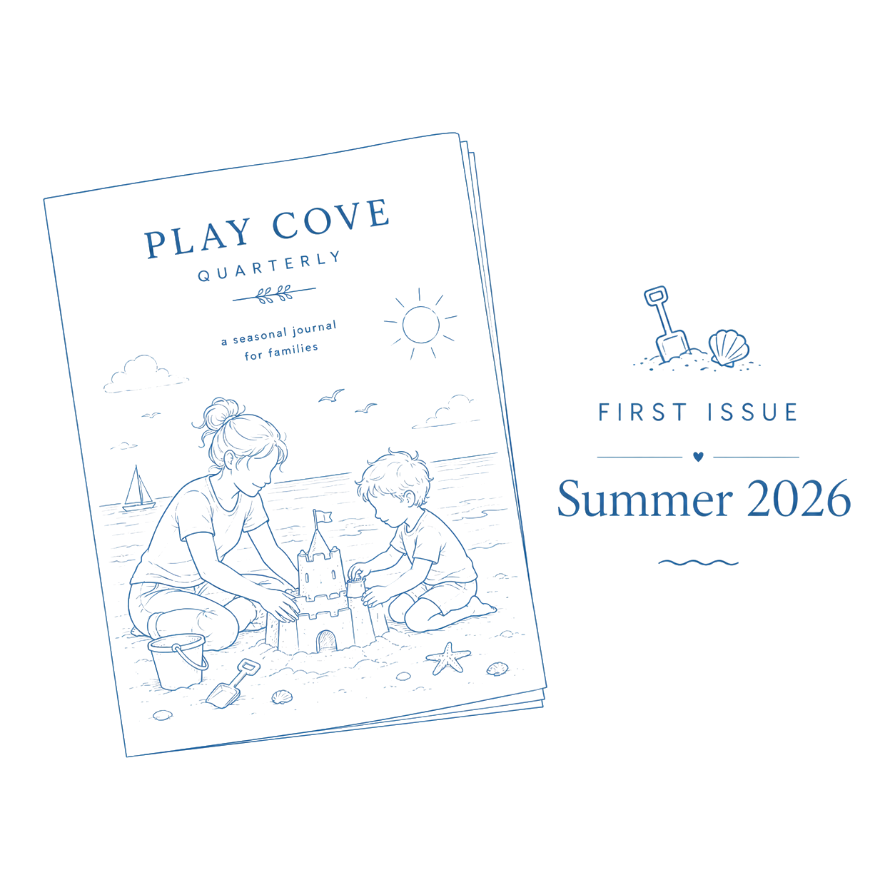 Play Cove Quarterly — first issue, Summer 2026